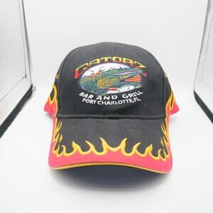 Gatorz Bar and Grill Fire Flames Hat